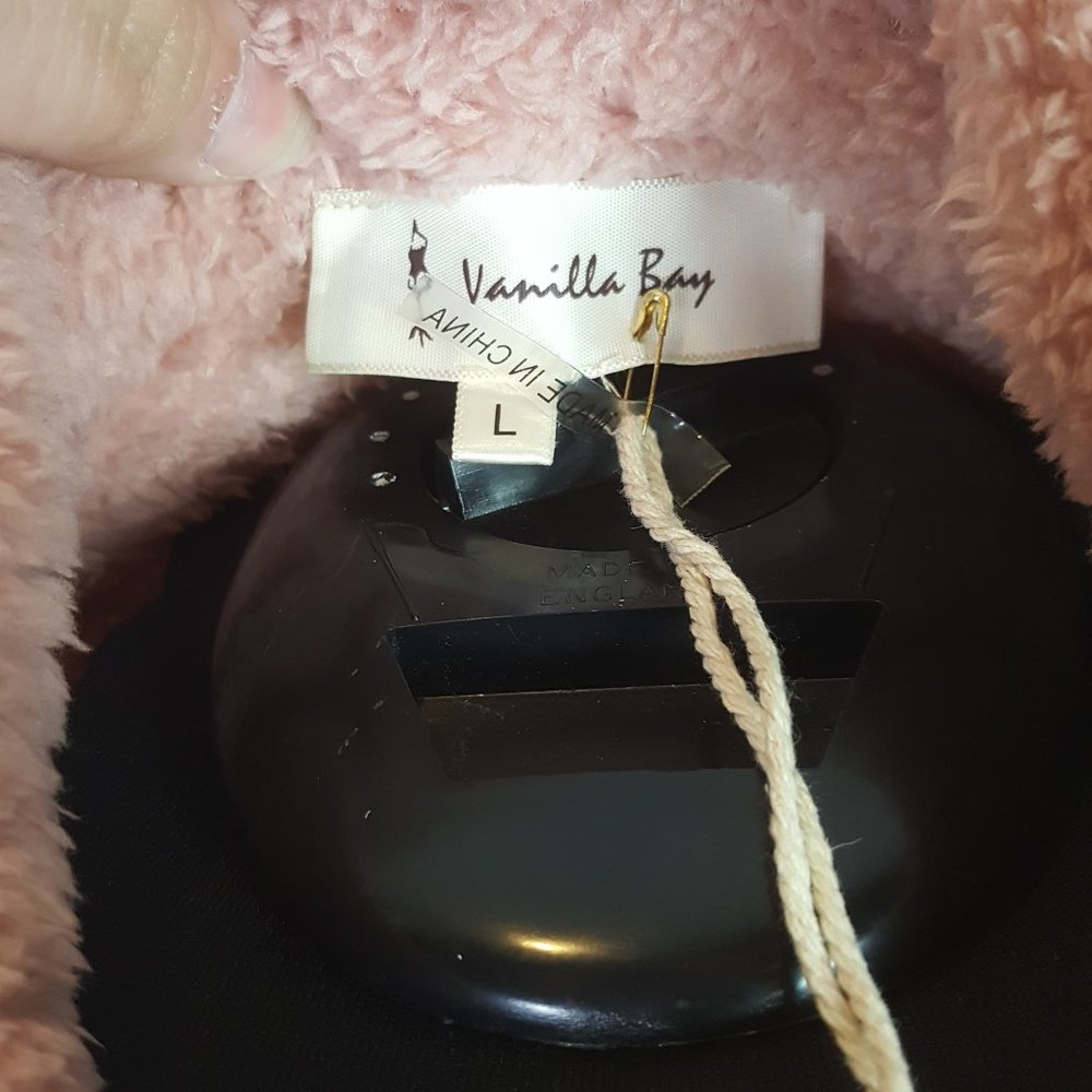 Vanilla Bay Chevron fuzzy sherpa jacket NWT size L - Picture 5 of 8